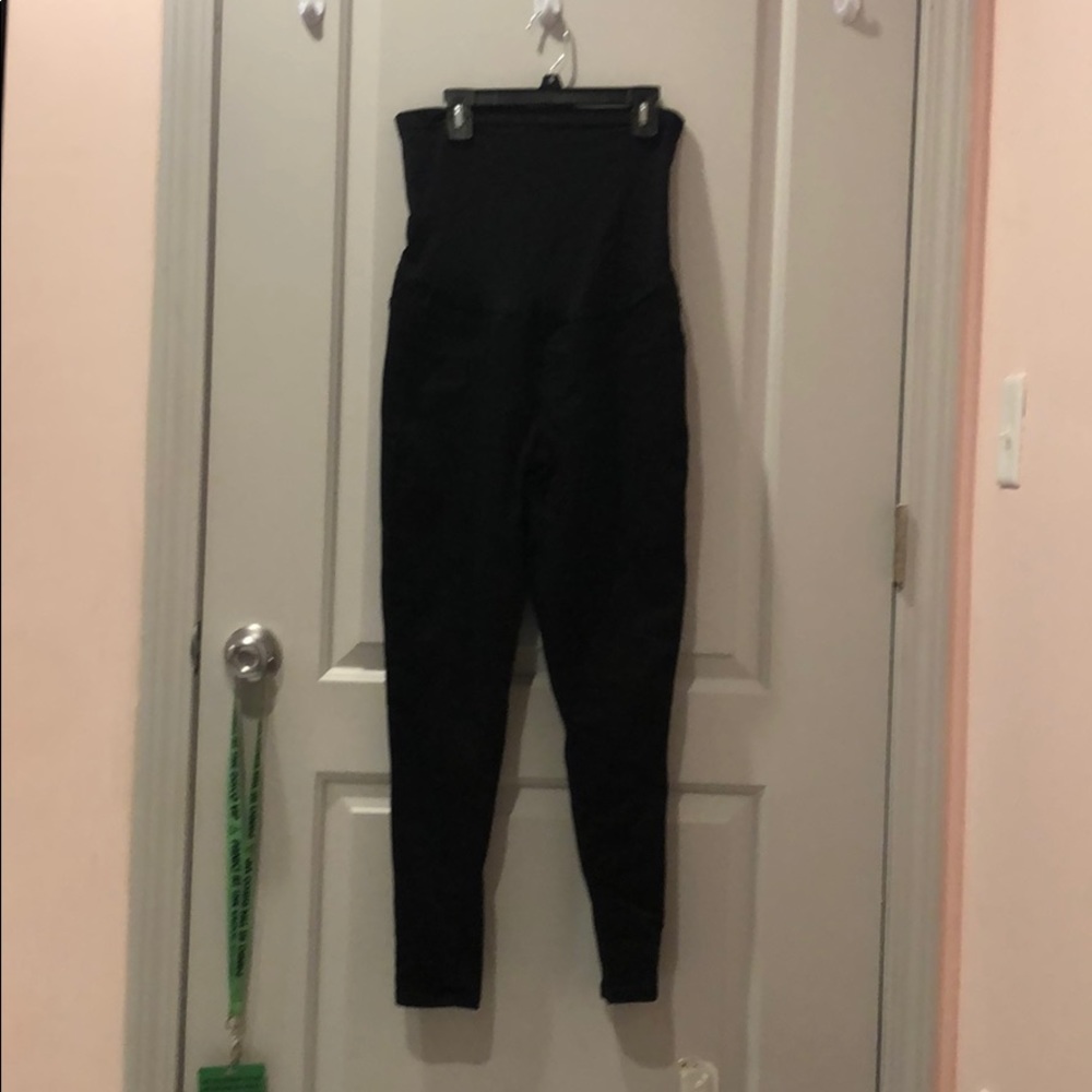 Black maternity jeans